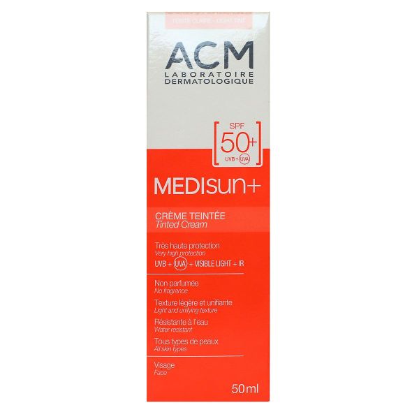 Medisun+ creme teintée SPF50+ 50ml