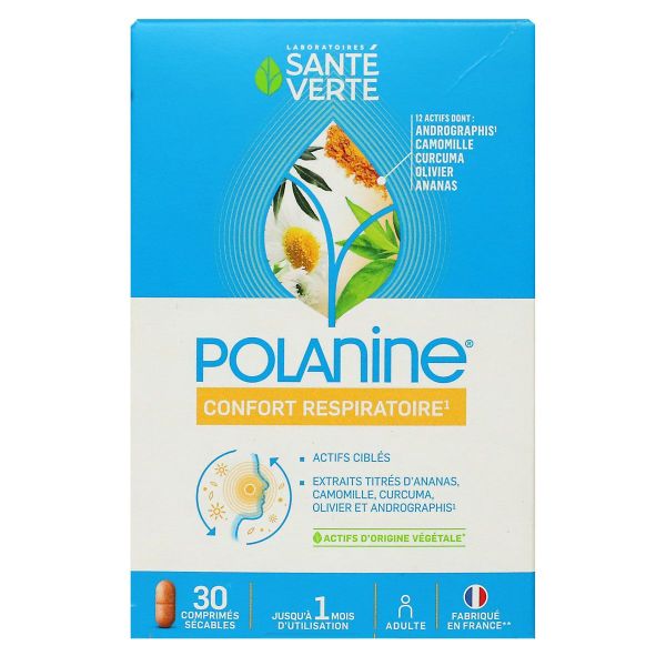 Polanine confort respiratoire 30 comprimés
