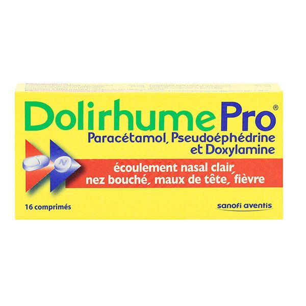 Dolirhumepro 16 comprimés