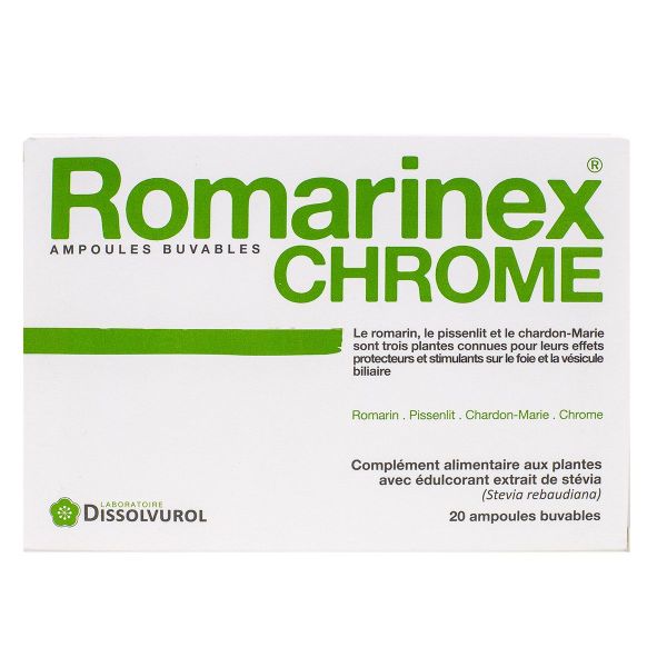 Romarinex Chrome 20 ampoules