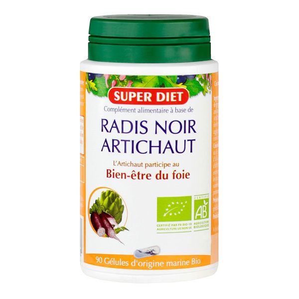 les gélules de radis noir et d'artichaut bio super diet les gélules de radis noir et d'artichaut bio super diet