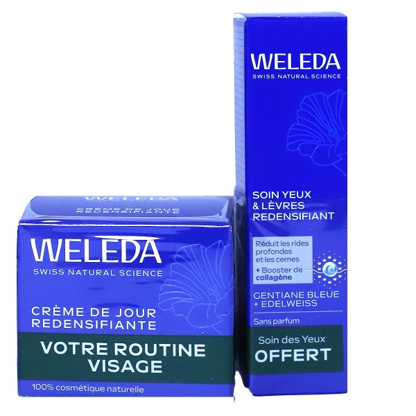 Votre Routine visage creme jour 40ml + soin yeux lèvres 10ml