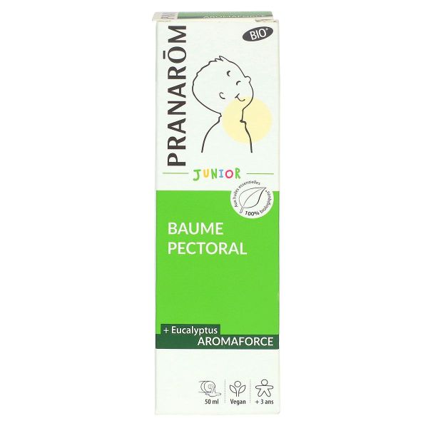 Junior baume pectoral bio huiles essentielles 50ml