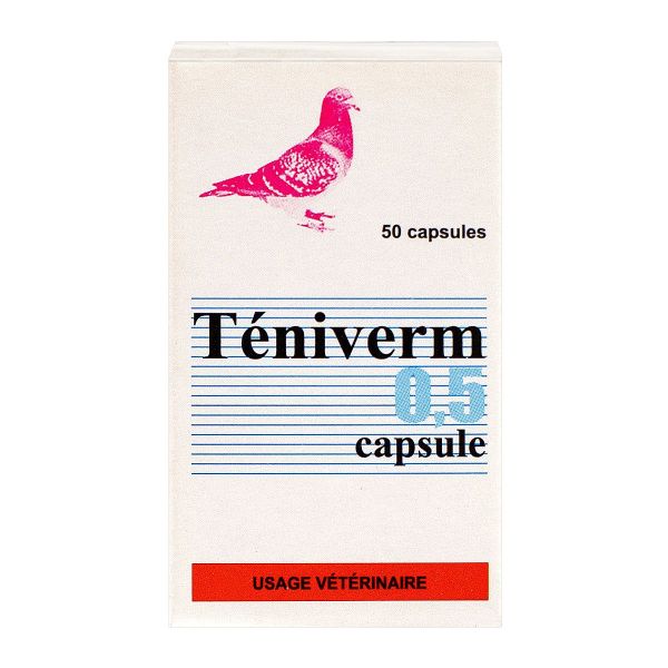 Teniverm 0,5  50 capsules