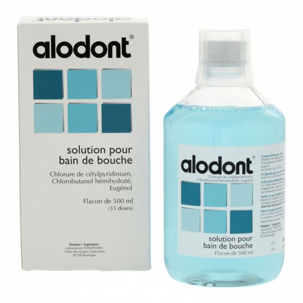 Alodont solution pour bain de bouche