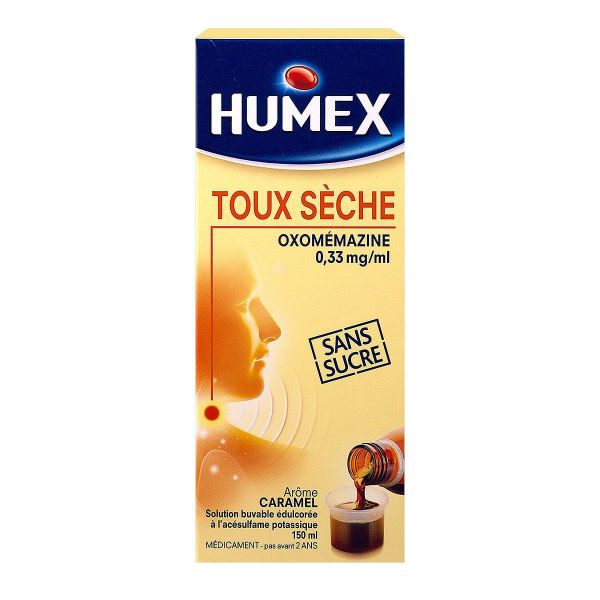 Sirop toux sèche sans sucre 150ml