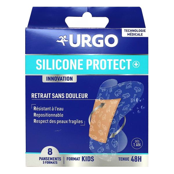 Silicone Protect+ 8 pansements format Kids
