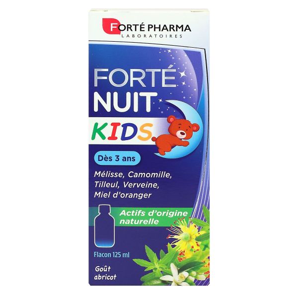 Forte Nuit Kids sommeil et sérénité sirop abricot 125ml