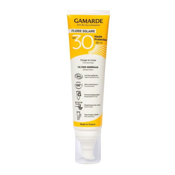 Fluide solaire bio SPF30 100ml