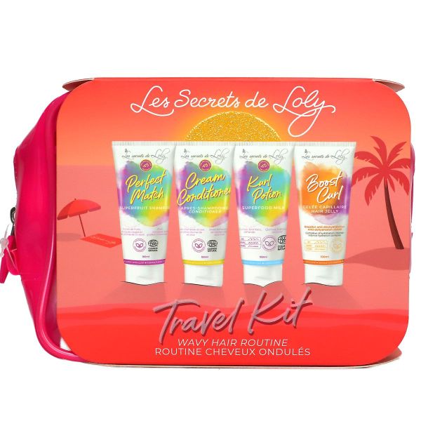Travel Kit Routine cheveux ondulés