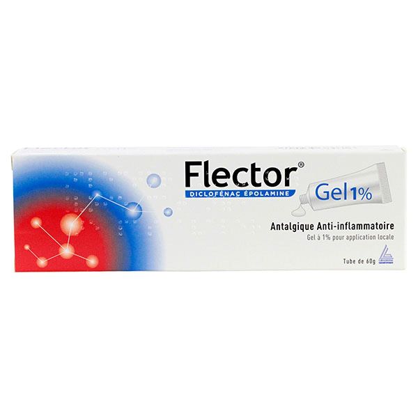Flector gel diclofénac 1% 60g