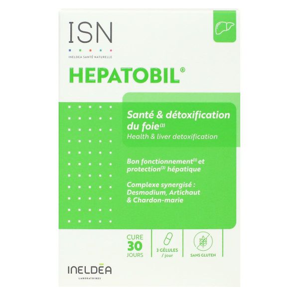 Hepatobil détoxification du foie 90 gélules