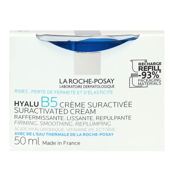 Hyalu B5 creme suractivée raffermissante lissante repulpante recharge 50ml