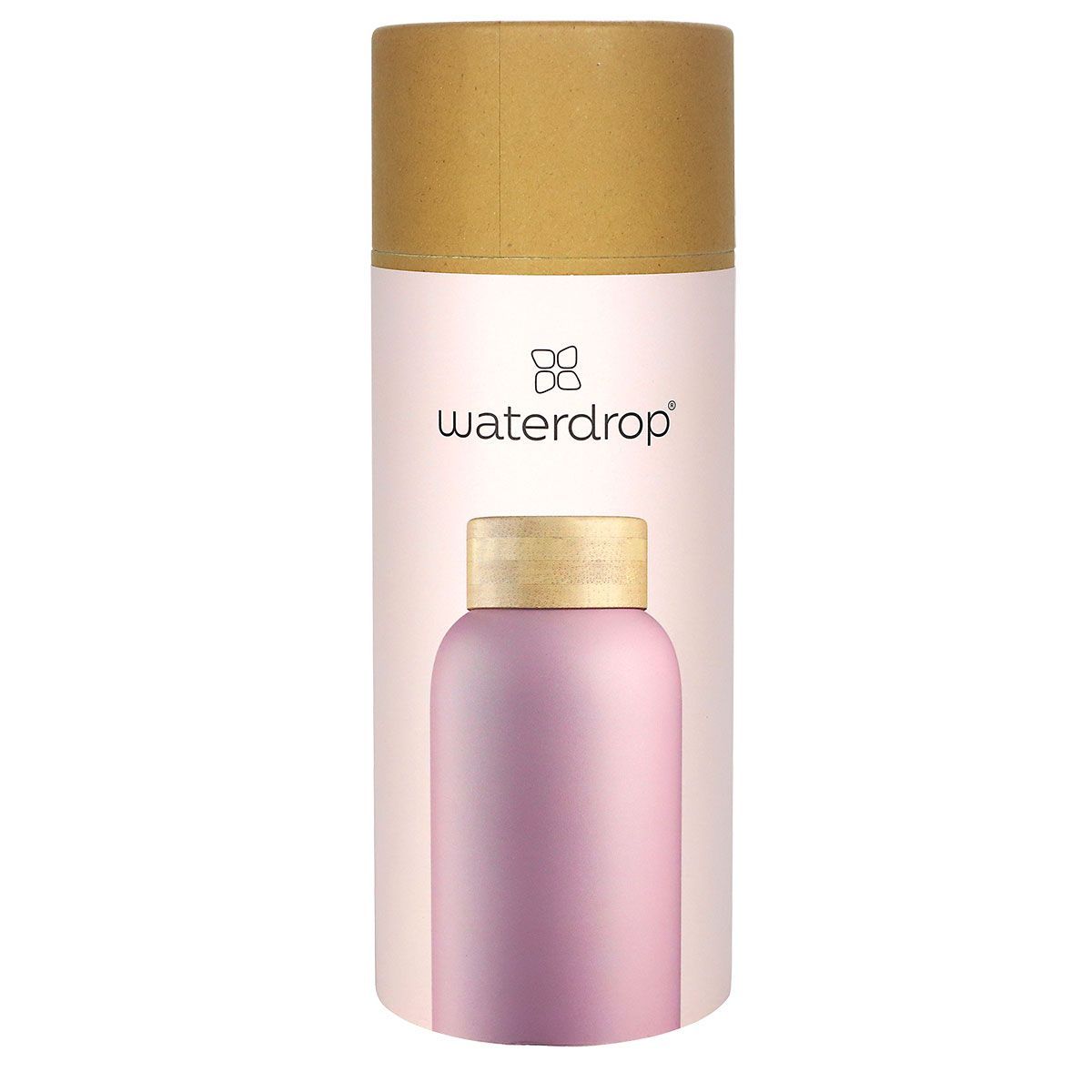 Waterdrop Bouteille Inox Pastel Rose 600ml