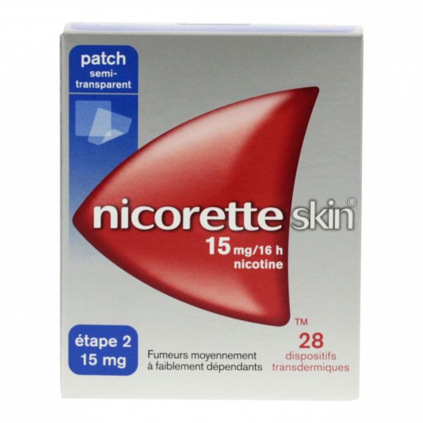 Skin étape 2 15mg - 28 patchs