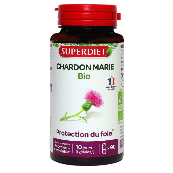 Chardon Marie protéger le foie 90 gélules