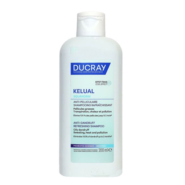 Kelual Squanorm shampoing rafraichissant anti-pelliculaire 200ml