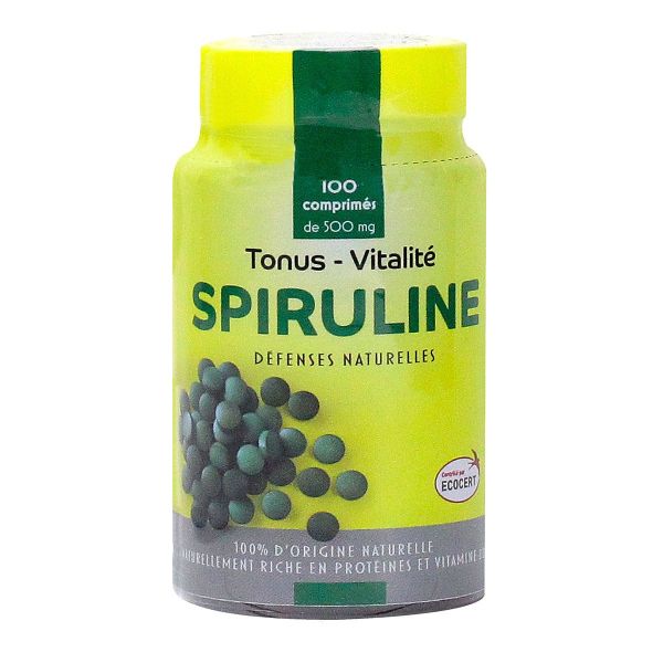 Spiruline tonus-vitalité 100 comprimés