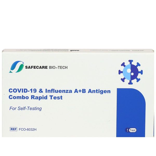 Safecare Bio-Tech autotest Covid-19 et grippe