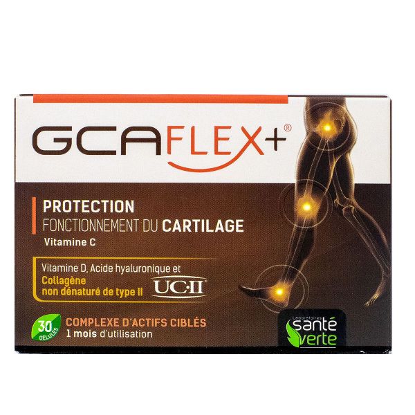 GCAFlex+ fonctionnement du cartilage 30 gélules