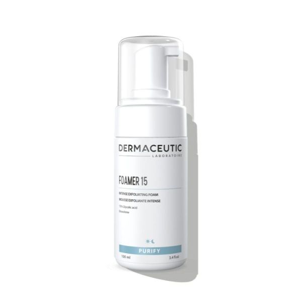 Foamer 15 mousse exfoliante intense visage Purifier 100ml