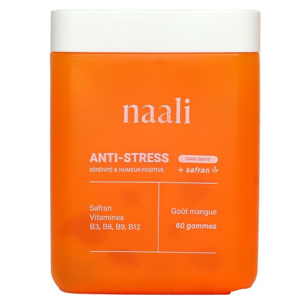 60 gummies anti-stress au safran