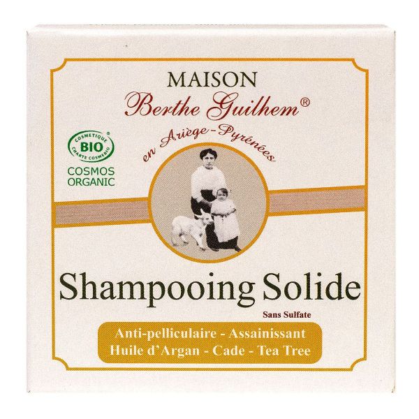 Shampoing solide bio anti-pelliculaire assainissant 100g
