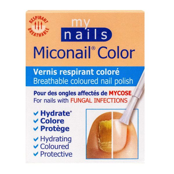My Nails Miconail Color vernis respirant coloré 5ml