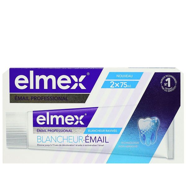 Blancheur Email dentifrice 2x75ml