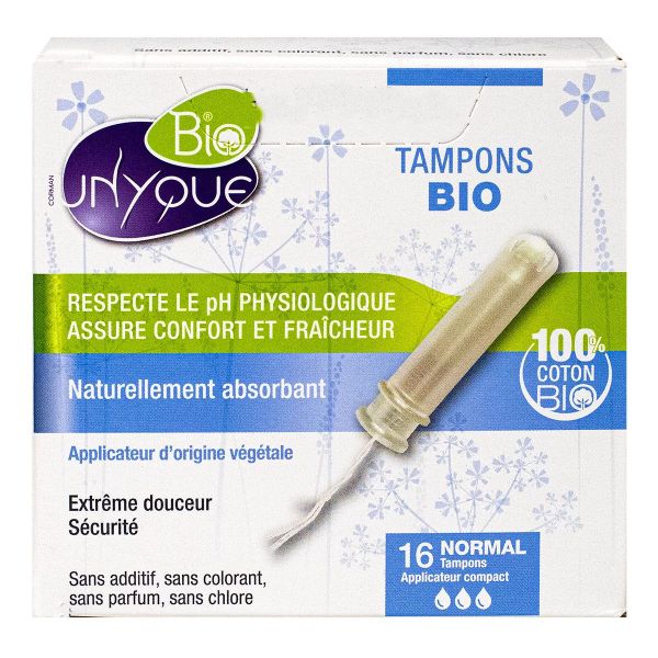 Les tampons avec applicateur Unyque assure confort et fraîcheur en