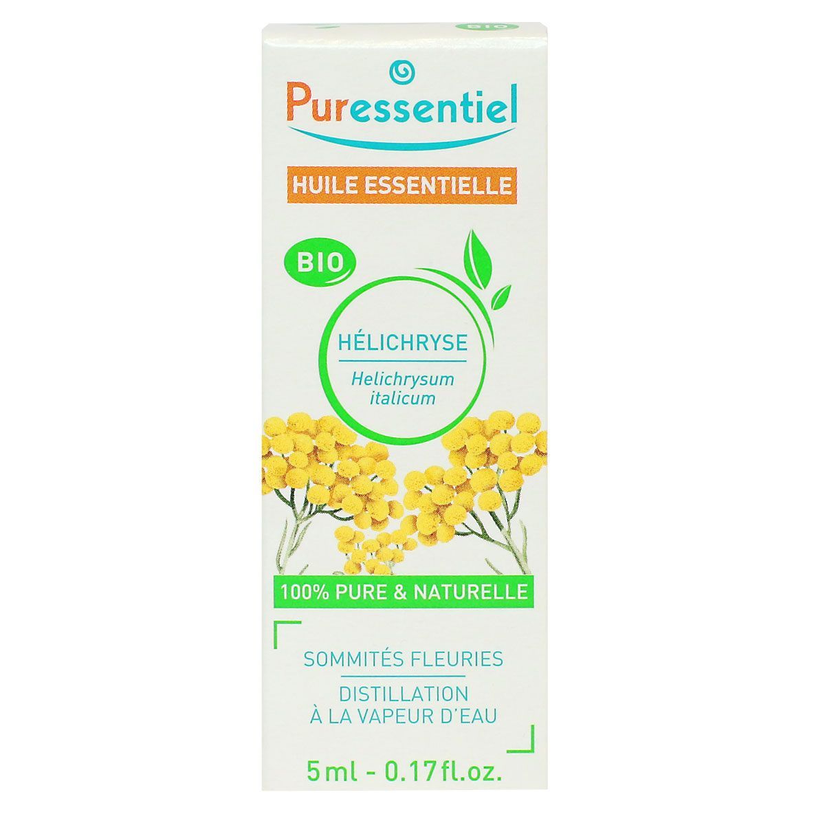 L'huile essentielle d'hélichryse Puressentiel est un sédatif
