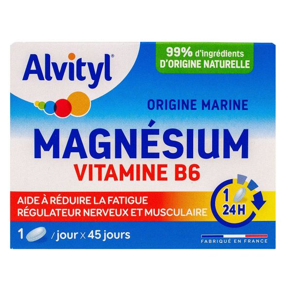 Magnésium vitamine B6 45 comprimés