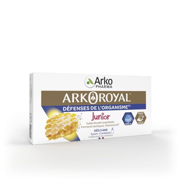 Arkoroyal Junior défenses organisme 5x10ml