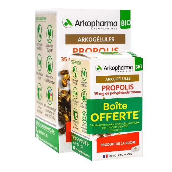 Arkogélules propolis bio 130 + 40 gélules