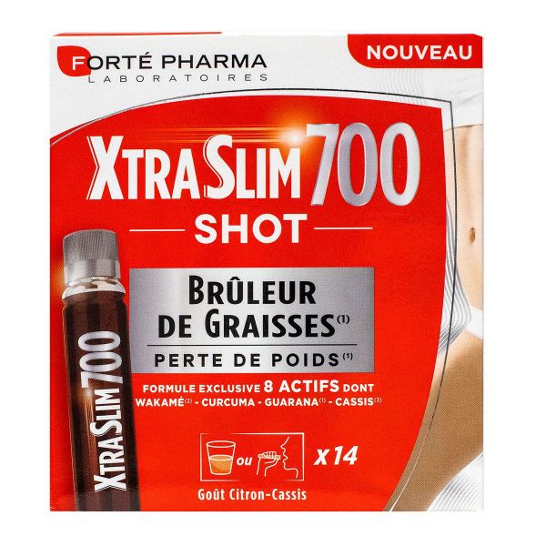 XtraSlim 700 14 shots brûleur de graisses citron-cassis