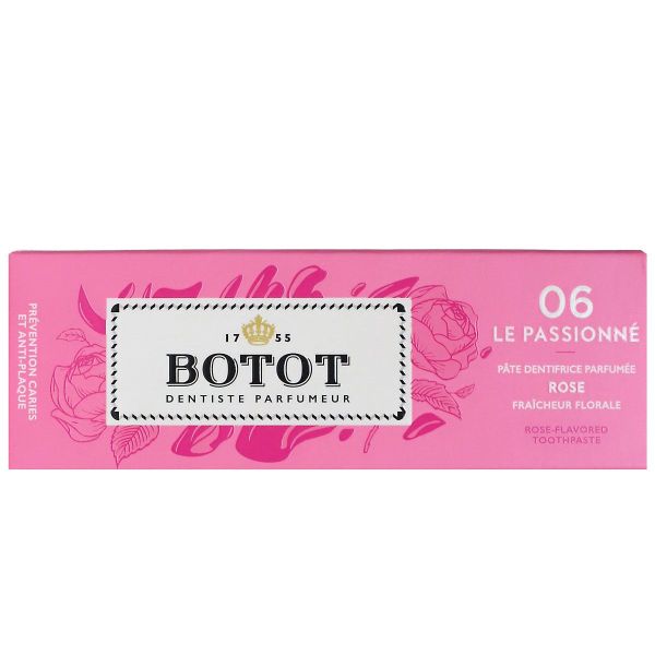 Le passionné 06 pâte dentifrice parfumée rose 25ml