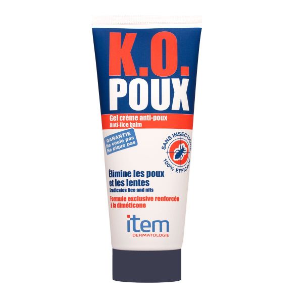 K.O. poux gel anti-poux 100ml + peigne