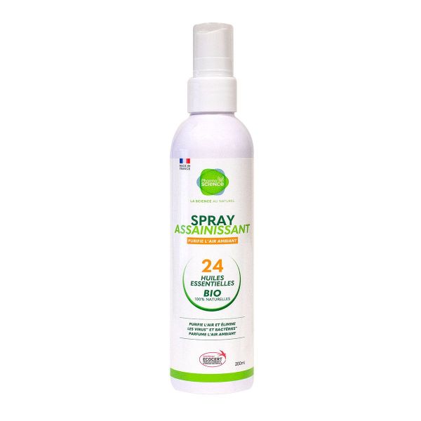 Spray assainissant 24 huiles essentielles bio 200ml