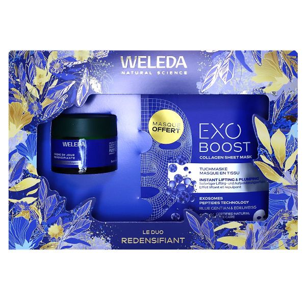 Coffret Visage Gentiane Bleue duo redensifiant Exo Boost