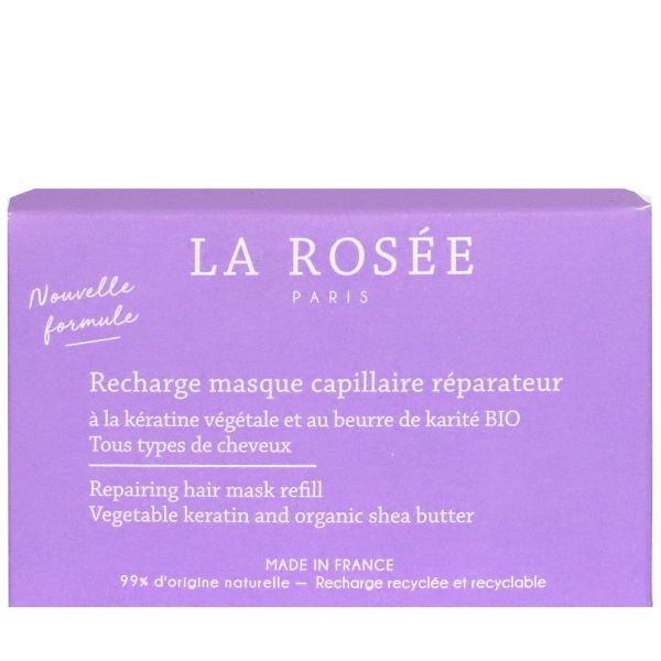 Recharge masque capillaire kératine végétale beurre karité 200g