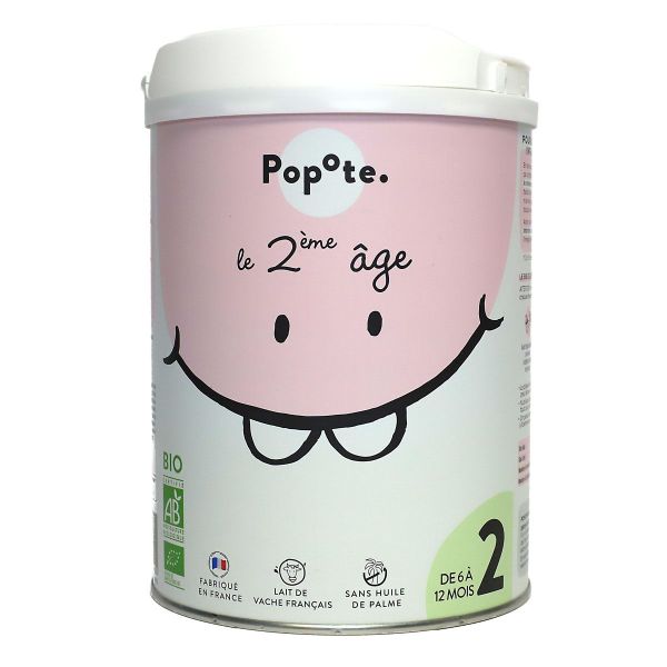 Lait infantile 2ème âge 6 à 12 mois bio 800g