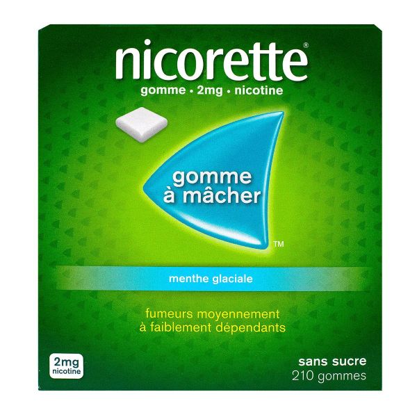 2mg menthe glaciale - 210 gommes