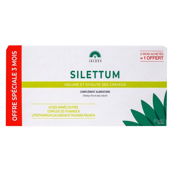 Silettum cure 3 mois 3x60gélules