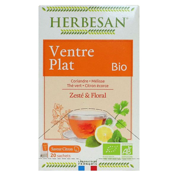 Infusion ventre plat bio 20 sachets