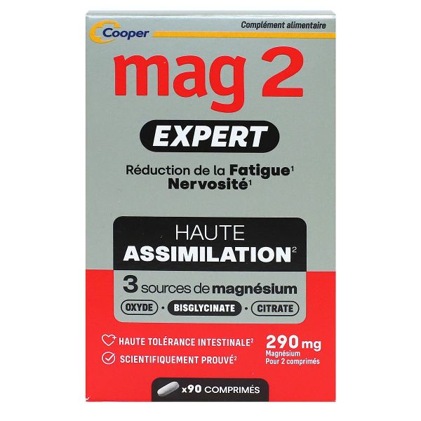 Expert Haute Assimilation fatigue nervosité 90 comprimés