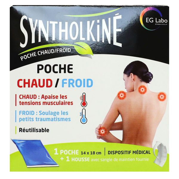 Poche chaud froid 14 x18 cm réutilisable