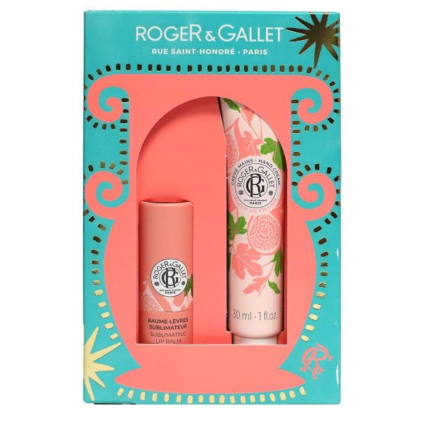 Coffret Fleur de figuier creme mains 30ml + baume lèvres sublimateur 3,5g