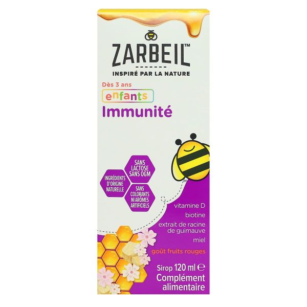 Immunité enfant dès 3 ans sirop 120ml