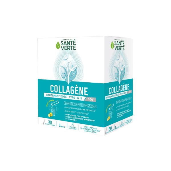 Collagène goût citron 30 sticks