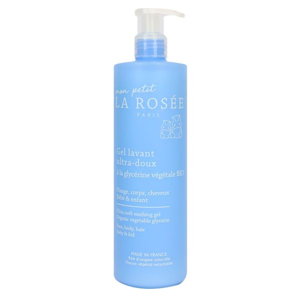 Gel lavant ultra doux bébé glycérine végétale 400ml